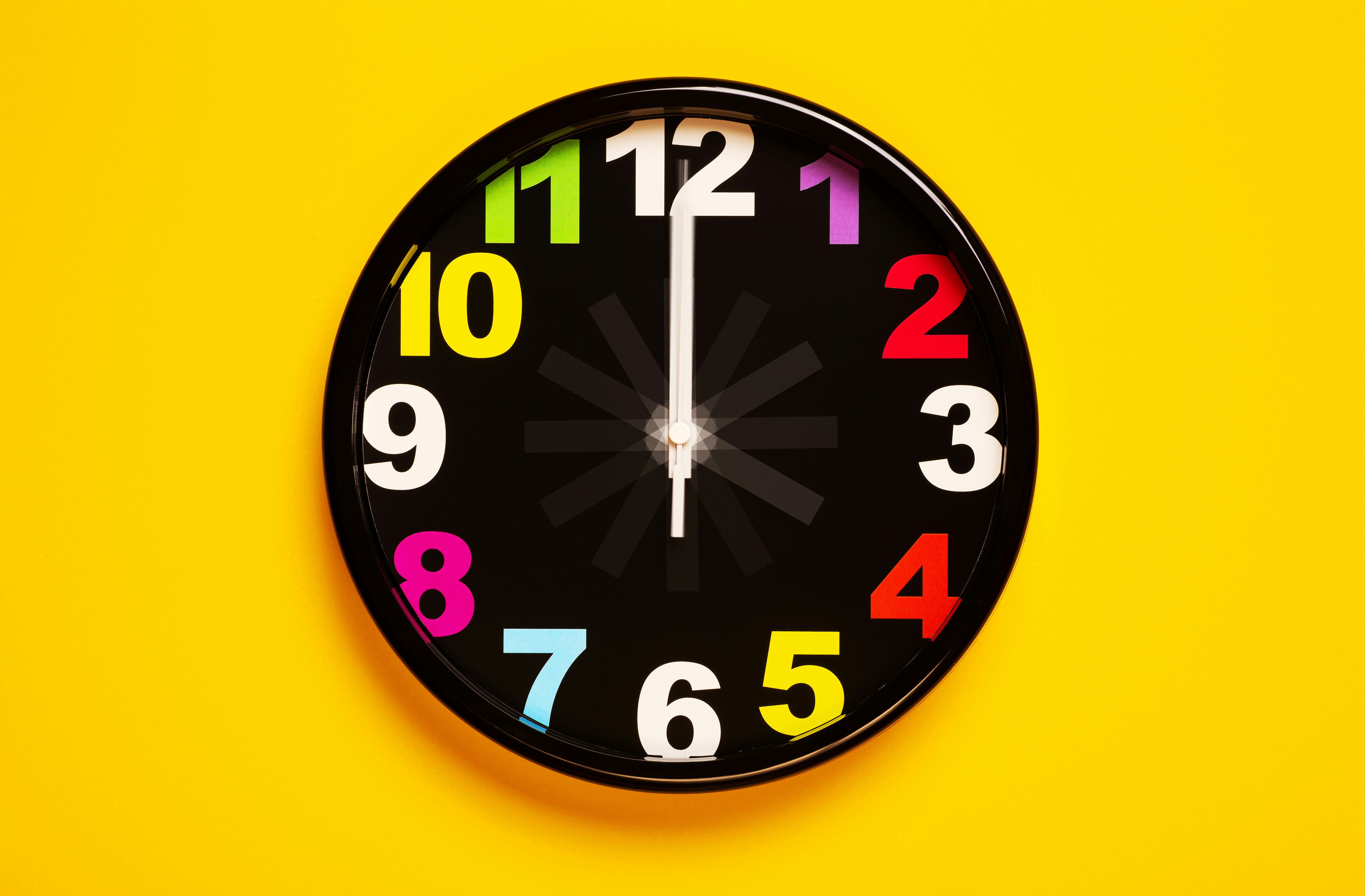 Large wall clock