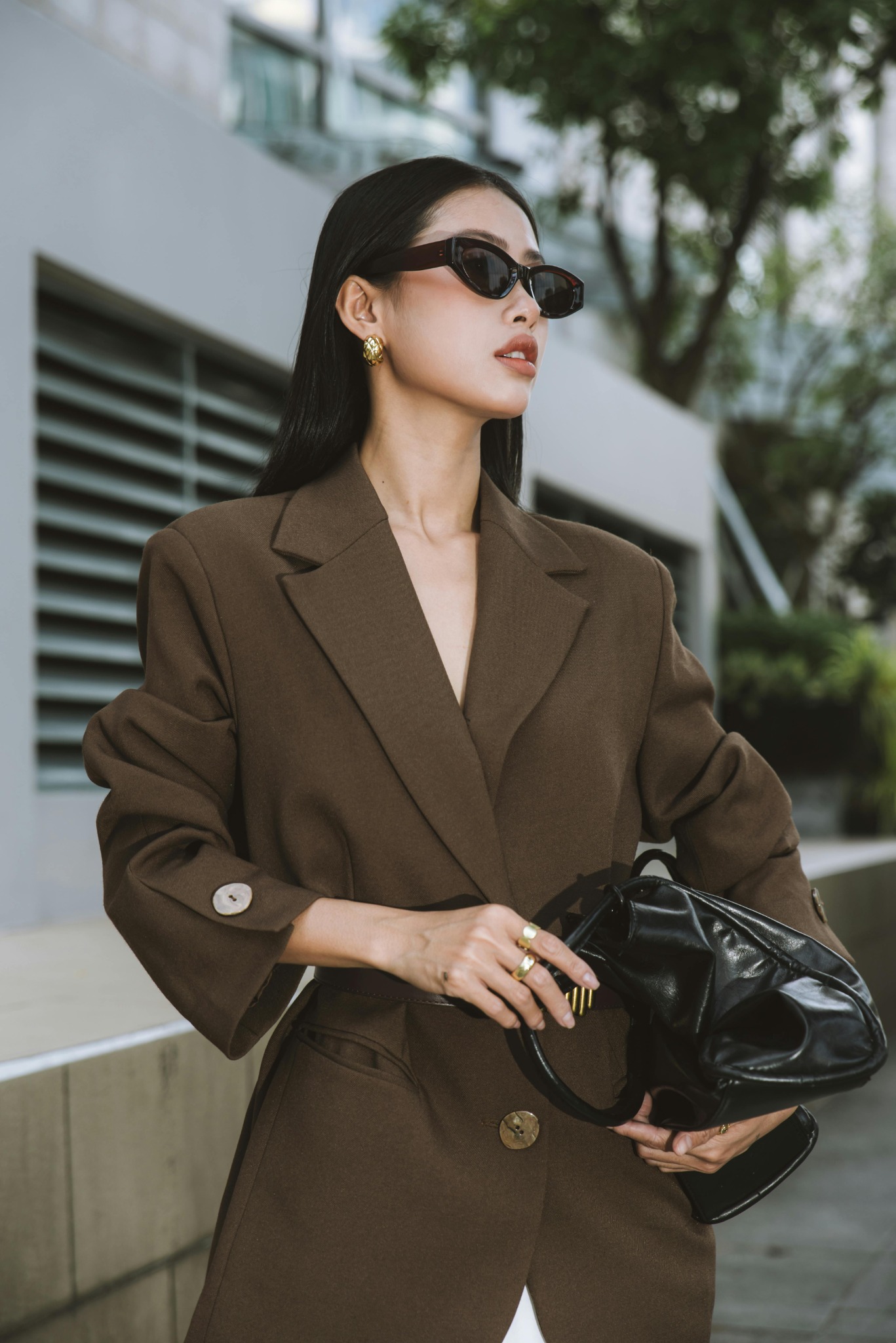 Brown blazer