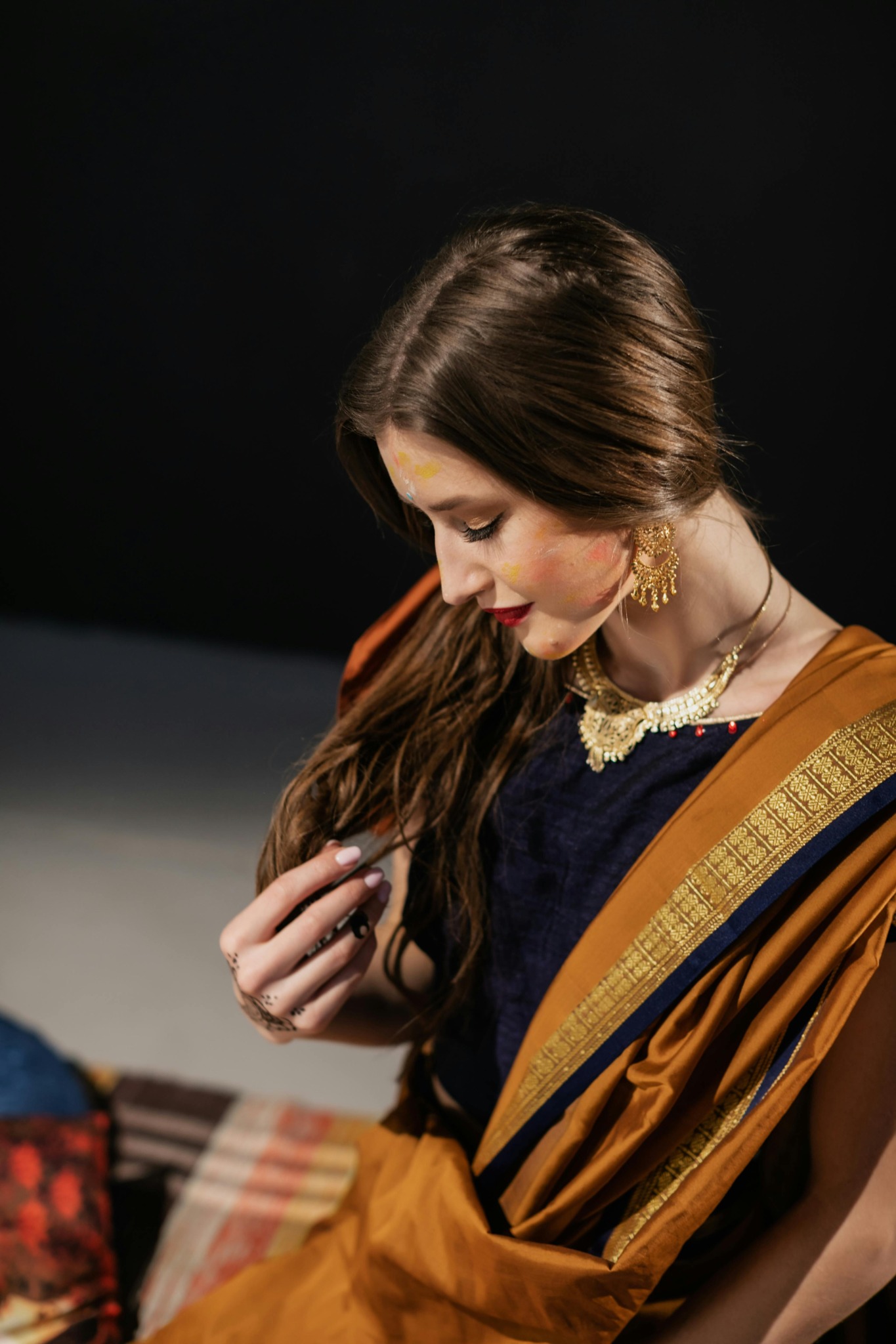 Traditional saree